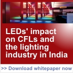 The Effect of LED Growth on the CFL Market in India 